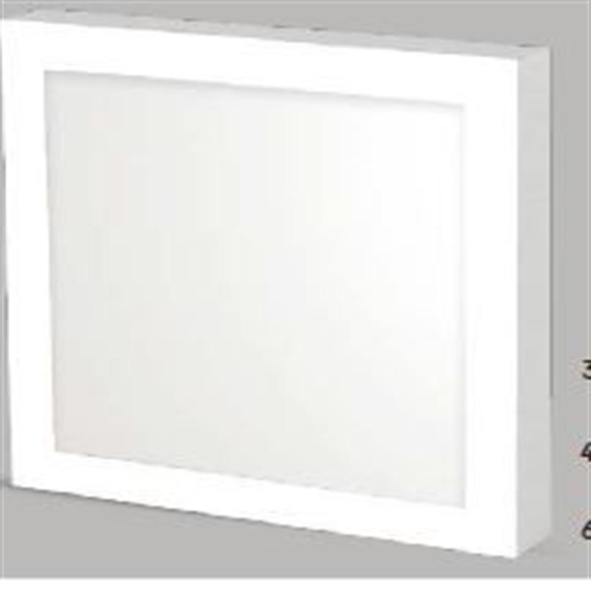 40W SIVA Ü. LED BACKLIGHT PANEL 60X60 6500 1